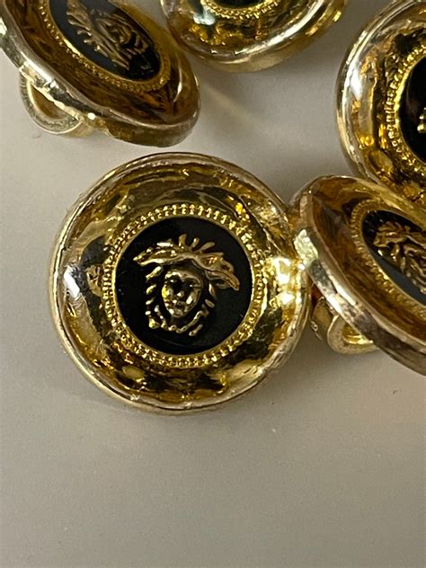 versace buttons wholesale|vintage versace jacket buttons.